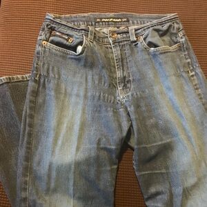 DKNY ladies Straight-Leg Blue Denim Jeans